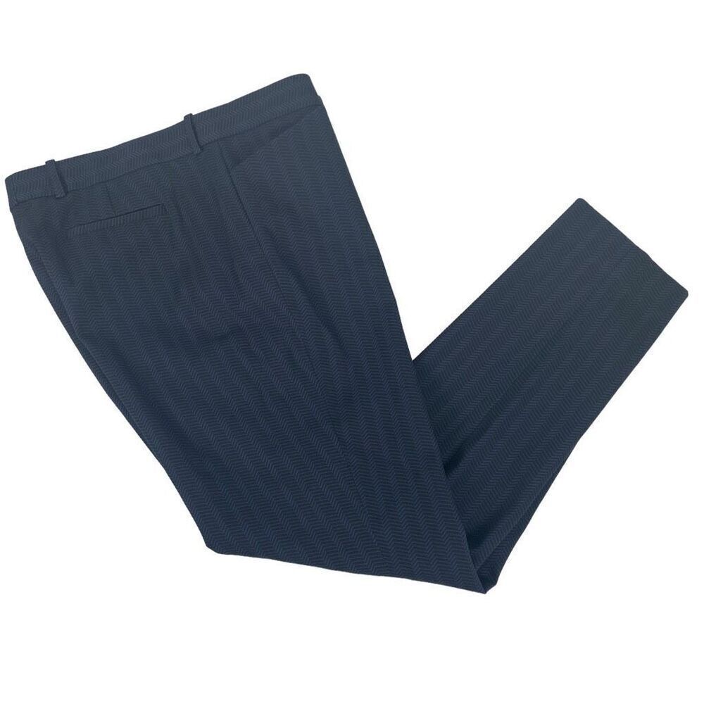 Lafayette 148 NY Downtown Chevron textured Trouser size 12